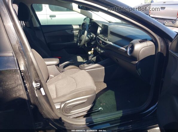 3KPF24AD1LE257693 2020 KIA FORTE Black Вид салону спереду
