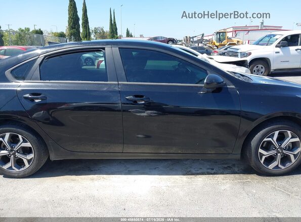 3KPF24AD1LE257693 2020 KIA FORTE Black Вид щитка приладів