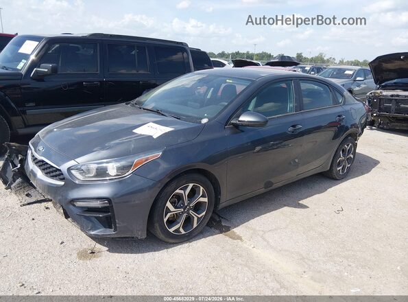 3KPF24AD1ME266945 2021 KIA FORTE Черный Передняя левая четверть