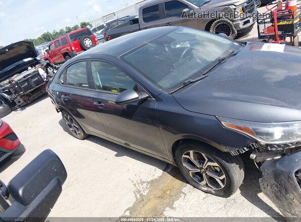 3KPF24AD1ME266945 2021 KIA FORTE Черный Вид задней части салона