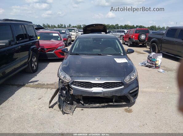 3KPF24AD1ME266945 2021 KIA FORTE Черный Вид щитка приборов
