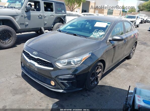 3KPF24AD1ME324939 2021 KIA FORTE Black Front left