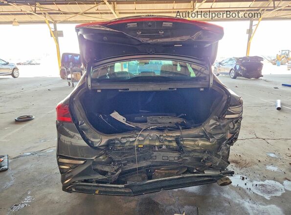 3KPF24AD1ME325010 2021 KIA FORTE Black უკანა ხედი