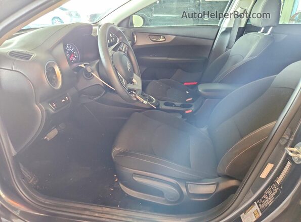 3KPF24AD1ME325010 2021 KIA FORTE Black წინა სალონის ხედი