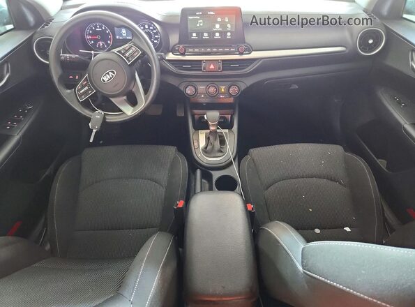3KPF24AD1ME325010 2021 KIA FORTE Black წინა პანელის ხედი