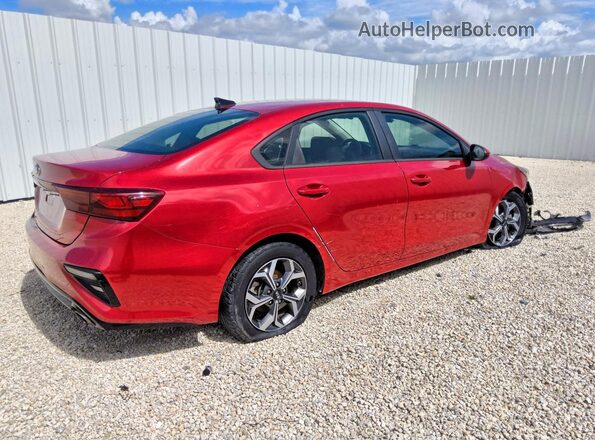 3KPF24AD1ME335794 2021 KIA FORTE Красный Задняя правая четверть