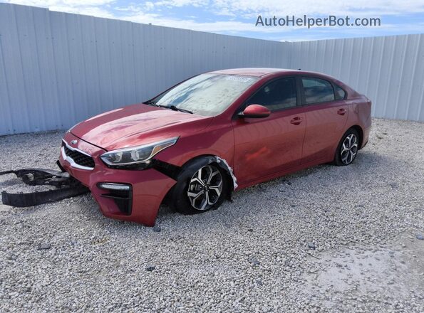 3KPF24AD1ME335794 2021 KIA FORTE Красный 