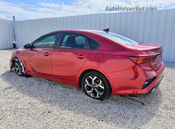 3KPF24AD1ME335794 2021 KIA FORTE Красный Задняя левая четверть