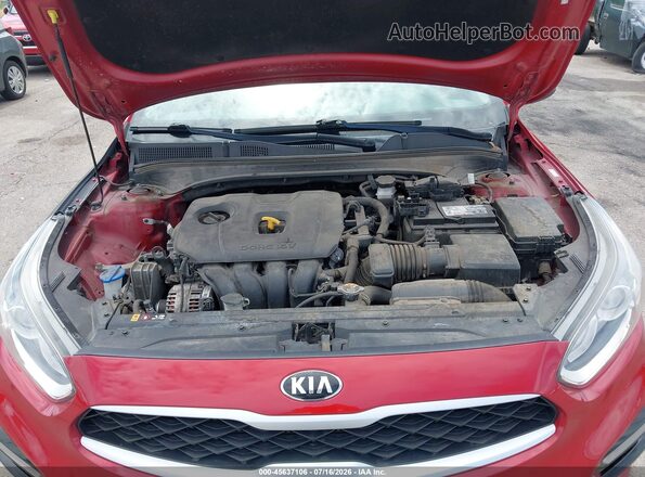 3KPF24AD1ME366110 2021 KIA FORTE Red Հետևի տեսք