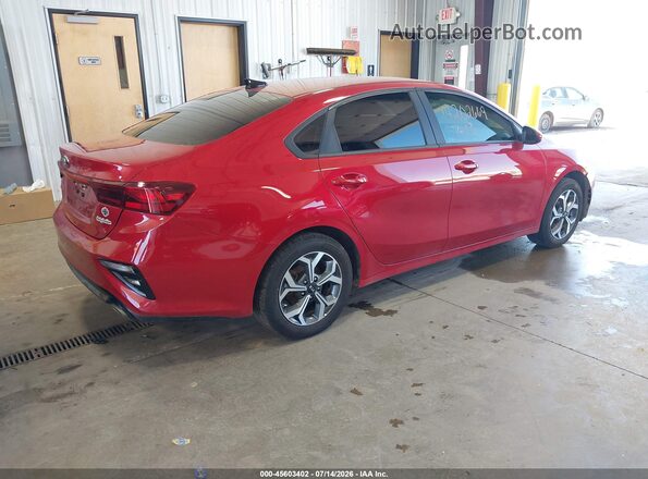 3KPF24AD1ME371159 2021 KIA FORTE Red Tył prawy