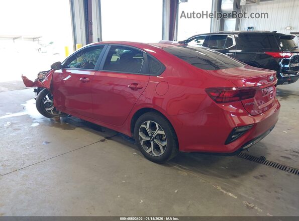 3KPF24AD1ME371159 2021 KIA FORTE Red Tył lewy