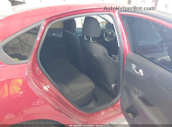 3KPF24AD1ME371159 2021 KIA FORTE Red Widok naklejki z numerem VIN
