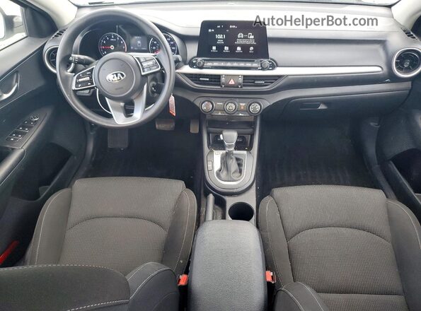 3KPF24AD1ME392254 2021 KIA FORTE White წინა პანელის ხედი