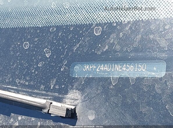 3KPF24AD1NE456150 2022 KIA FORTE Silver ძრავის განყოფილების ხედი