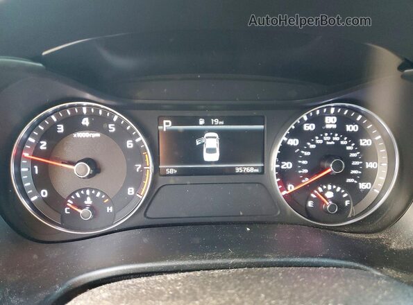 3KPF24AD1NE458383 2022 KIA FORTE White Вид щитка приладів