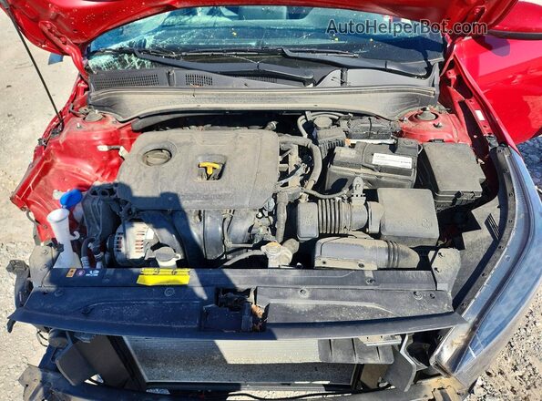 3KPF24AD1PE509657 2023 KIA FORTE Red Vista interior trasera