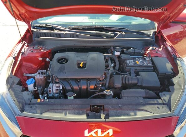 3KPF24AD1PE602615 2023 KIA FORTE Red Rear interior view