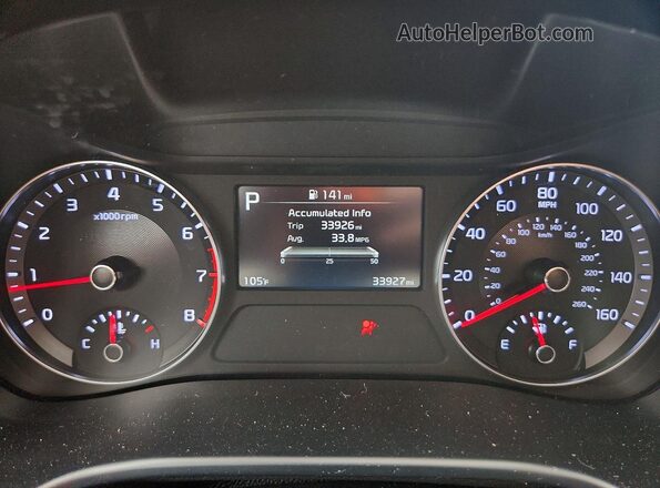 3KPF24AD1RE770970 2024 KIA FORTE White ხელსაწყოთა პანელის ხედი