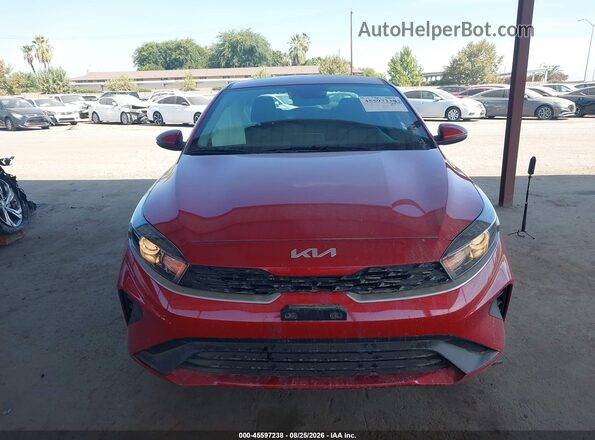 3KPF24AD1RE829533 2024 KIA FORTE Red Вид щитка приладів