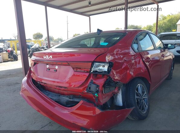 3KPF24AD1RE829533 2024 KIA FORTE Red Задня права чверть
