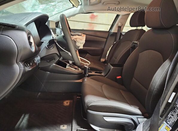 3KPF24AD1RE837471 2024 KIA FORTE Black Widok wnętrza z przodu
