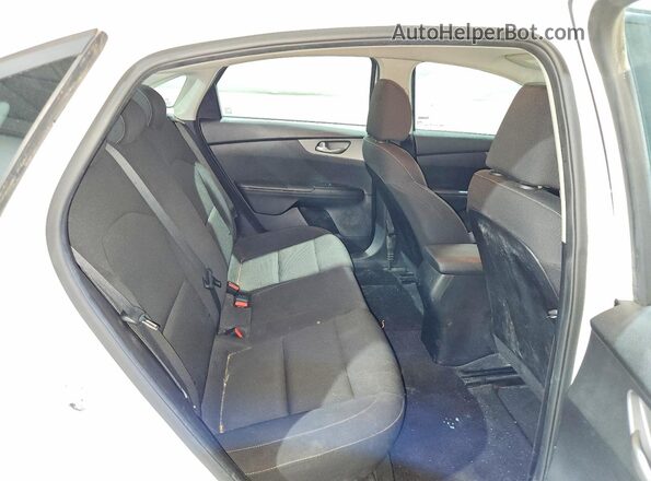 3KPF24AD2KE007491 2019 KIA FORTE White Widok tylnych siedzeń