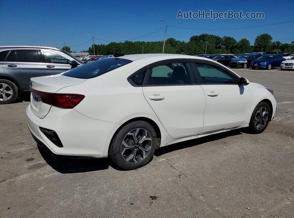3KPF24AD2KE020208 2019 KIA FORTE White Tył prawy