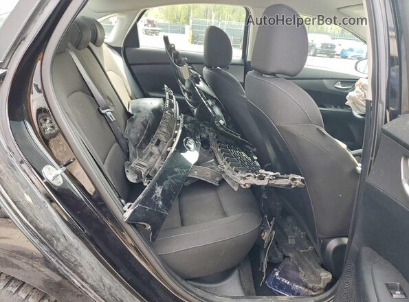 3KPF24AD2KE025201 2019 KIA FORTE Черный Вид задних сидений