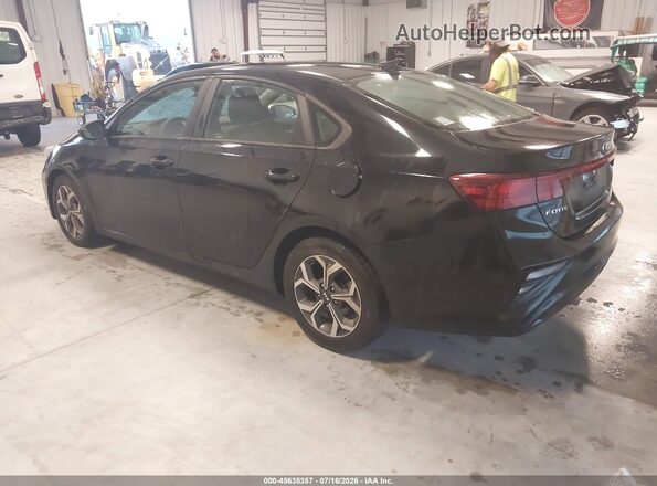 3KPF24AD2KE037266 2019 KIA FORTE Black უკანა მარცხენა