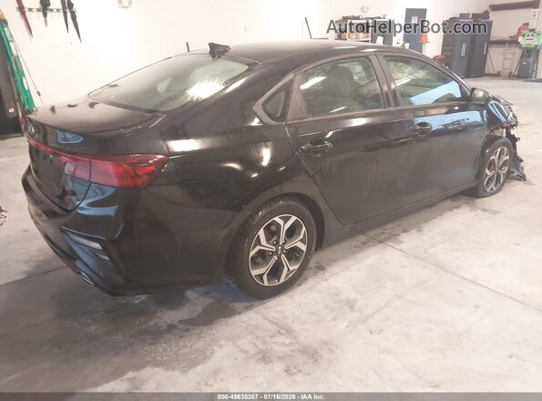3KPF24AD2KE037266 2019 KIA FORTE Black უკანა მარჯვენა