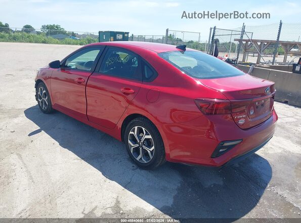 3KPF24AD2KE055363 2019 KIA FORTE Red Задня ліва чверть
