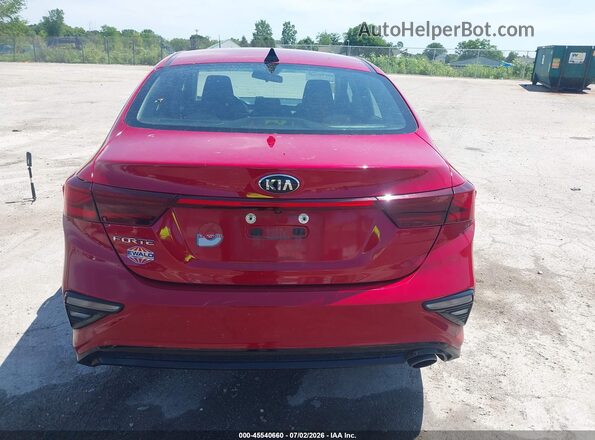 3KPF24AD2KE055363 2019 KIA FORTE Red 
