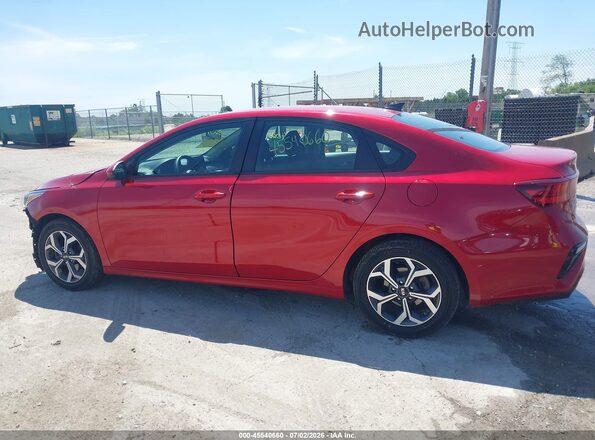 3KPF24AD2KE055363 2019 KIA FORTE Red Панорамний вид салону 360°