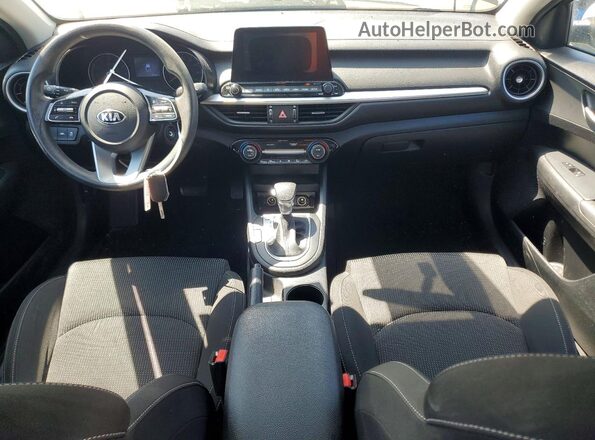 3KPF24AD2KE067593 2019 KIA FORTE Silver წინა პანელის ხედი