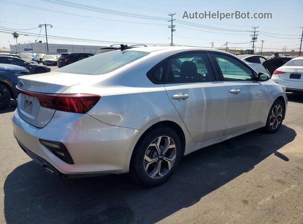 3KPF24AD2KE067593 2019 KIA FORTE Silver უკანა მარჯვენა