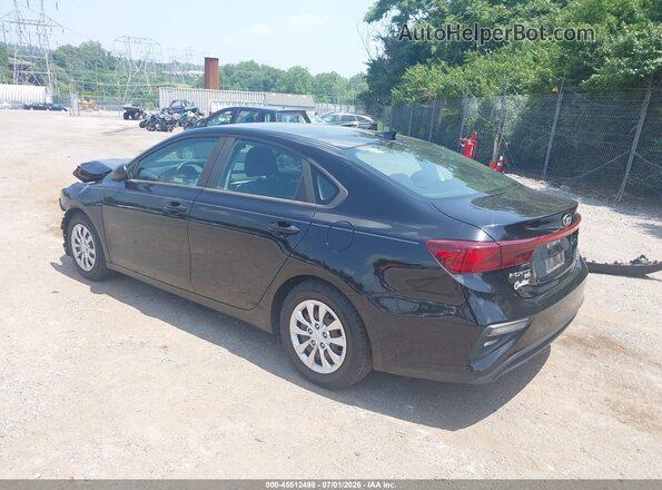 3KPF24AD2KE079727 2019 KIA FORTE Black Trasero izquierdo