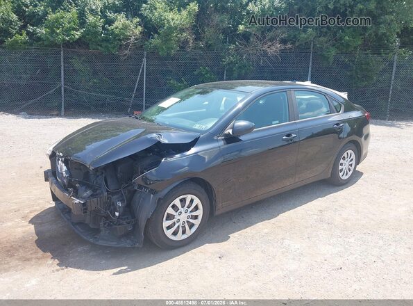 3KPF24AD2KE079727 2019 KIA FORTE Black Vista tres cuartos delantera izquierda