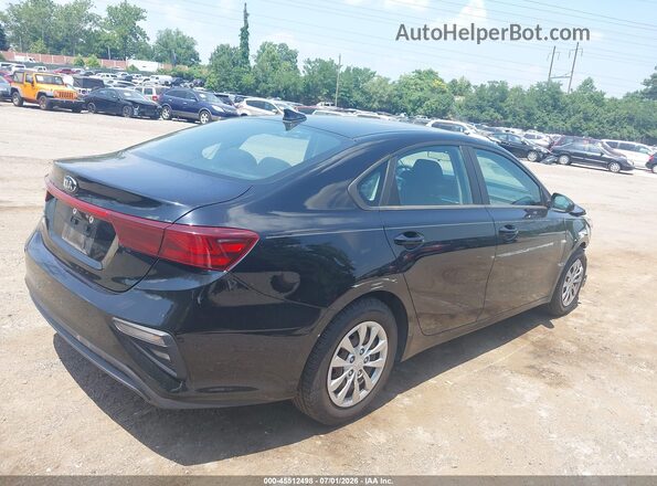 3KPF24AD2KE079727 2019 KIA FORTE Black Trasero derecho