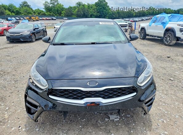 3KPF24AD2KE098441 2019 KIA FORTE Black Widok z przodu