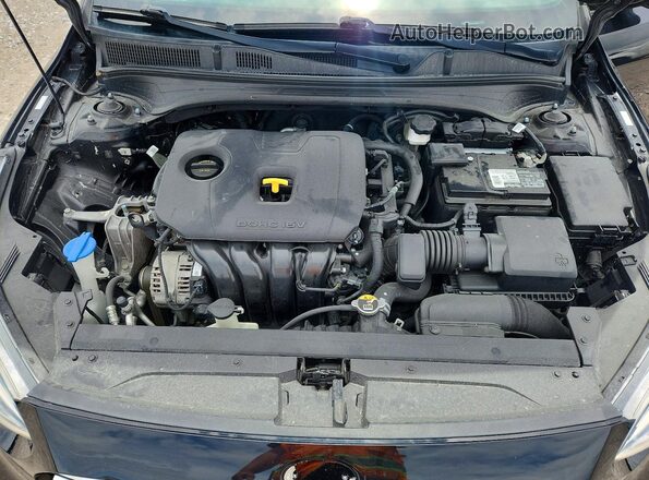 3KPF24AD2KE098441 2019 KIA FORTE Black Widok wnętrza z tyłu