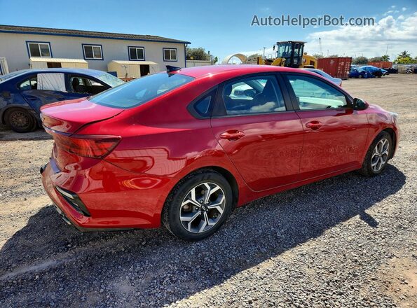 3KPF24AD2KE121247 2019 KIA FORTE Red Trasero derecho