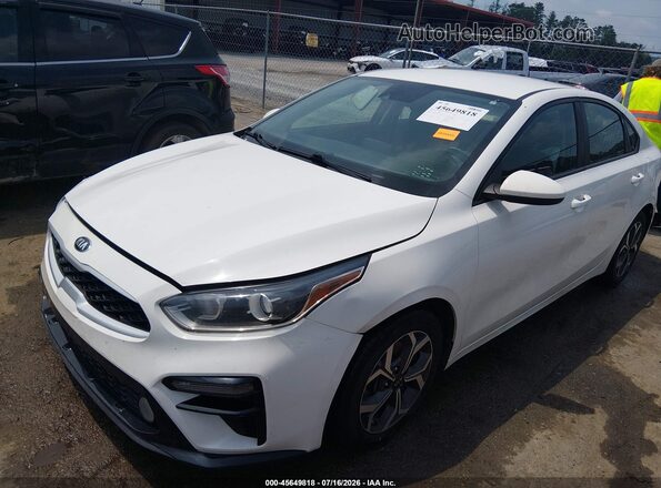 3KPF24AD2LE143234 2020 KIA FORTE White Vista tres cuartos delantera izquierda