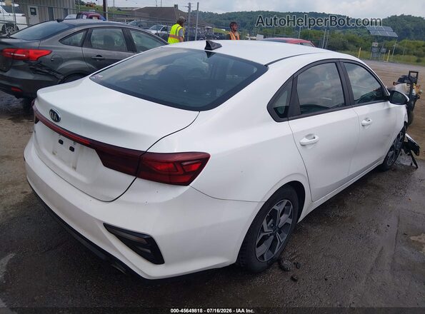 3KPF24AD2LE143234 2020 KIA FORTE White Trasero derecho