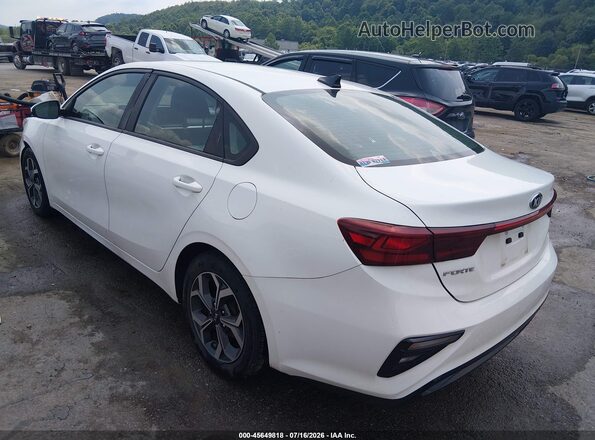 3KPF24AD2LE143234 2020 KIA FORTE White Trasero izquierdo