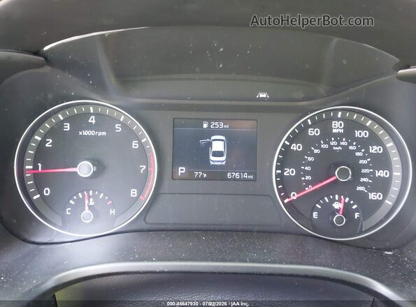 3KPF24AD2LE160132 2020 KIA FORTE Gray Հետևի նստատեղերի տեսք