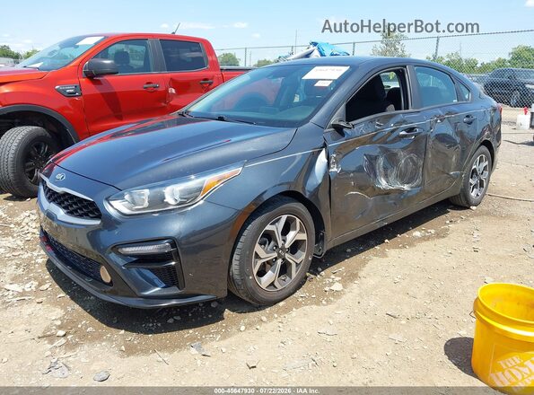 3KPF24AD2LE160132 2020 KIA FORTE Gray Առջևի ձախ երեք քառորդ տեսարան