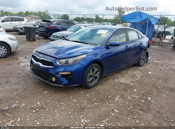 3KPF24AD2LE179117 2020 KIA FORTE Blue Передня ліва чверть