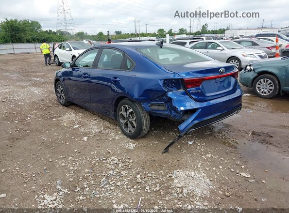 3KPF24AD2LE179117 2020 KIA FORTE Blue Задня ліва чверть