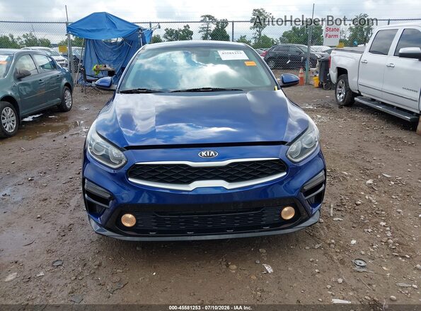 3KPF24AD2LE179117 2020 KIA FORTE Blue Вид задньої частини салону