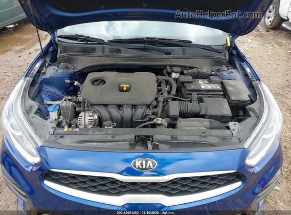 3KPF24AD2LE179117 2020 KIA FORTE Blue Вид ззаду